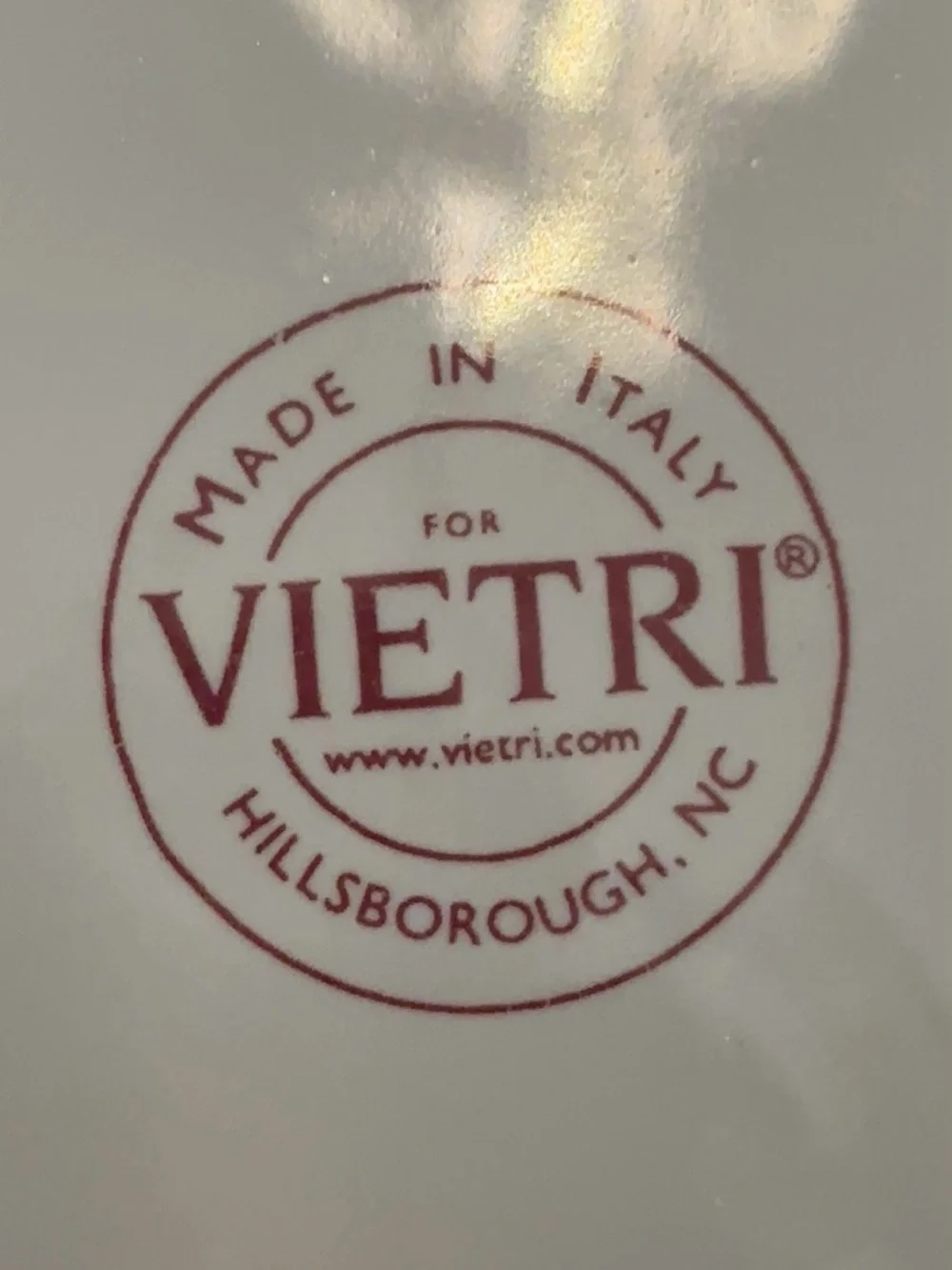 Vietri Serving Bowl Vintage